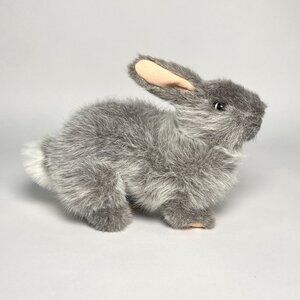 Vintage Applause Remarkable Rabbits Bunny Rabbit Plush Stuffed Animal 1989 Gray